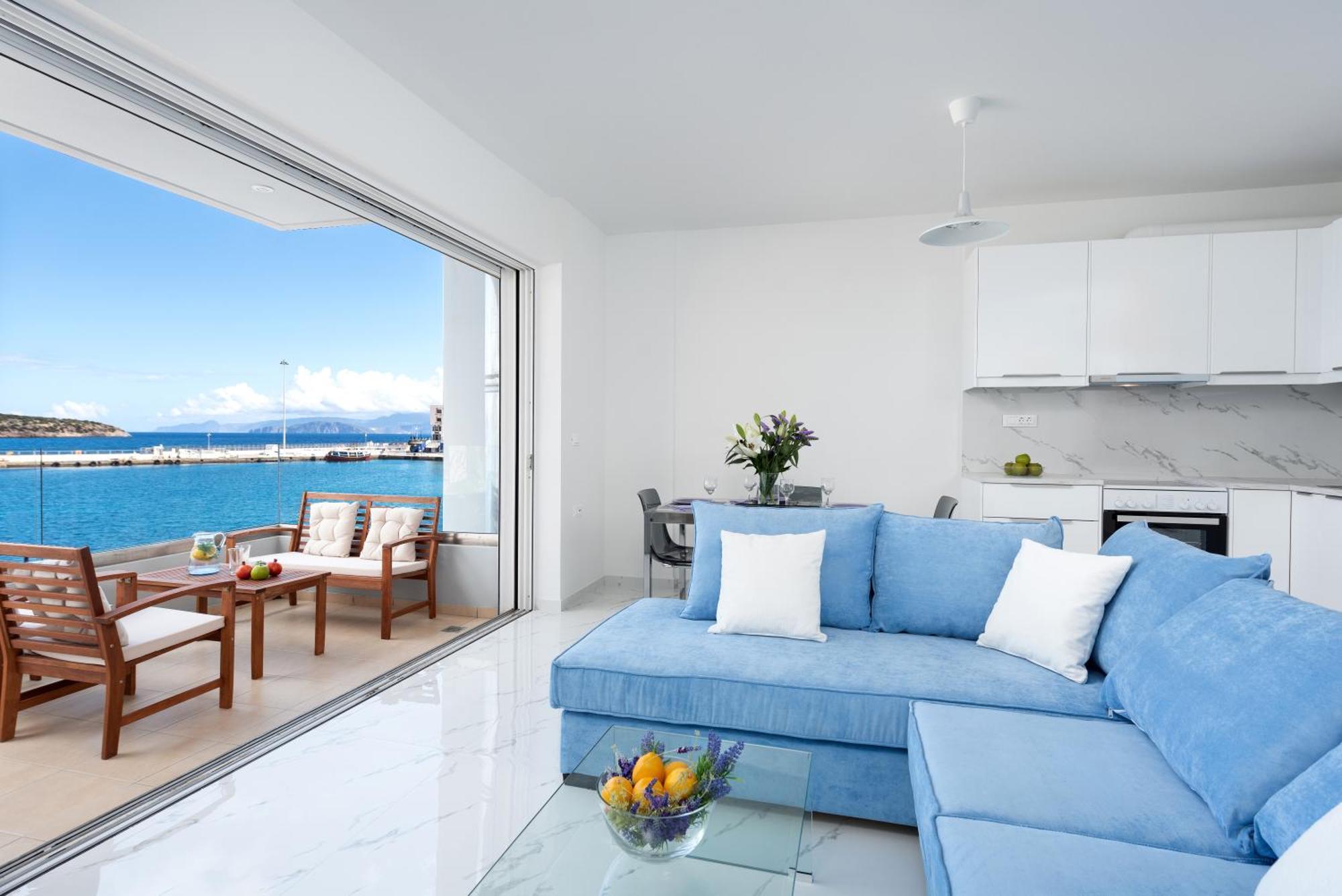 Apartamento Sea View Bliss 2Br Agios Getaway Ágios Nikolaos Exterior foto