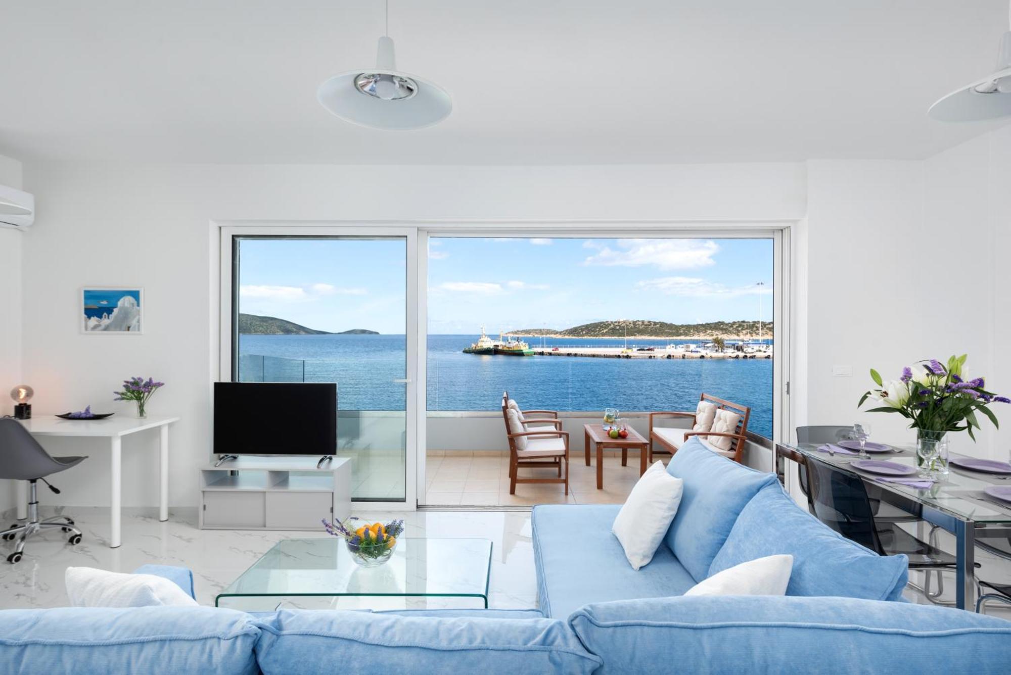 Apartamento Sea View Bliss 2Br Agios Getaway Ágios Nikolaos Exterior foto