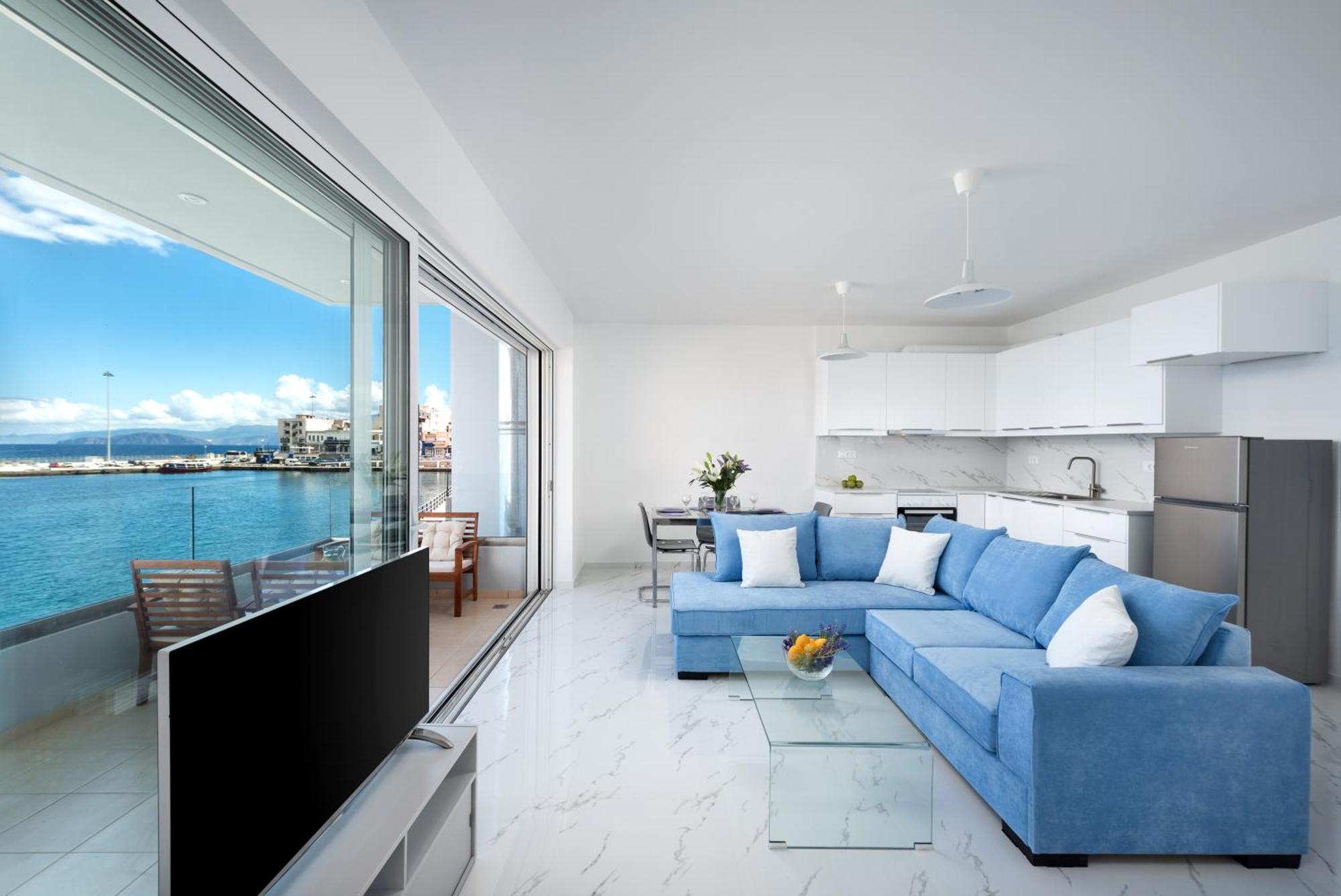 Apartamento Sea View Bliss 2Br Agios Getaway Ágios Nikolaos Exterior foto